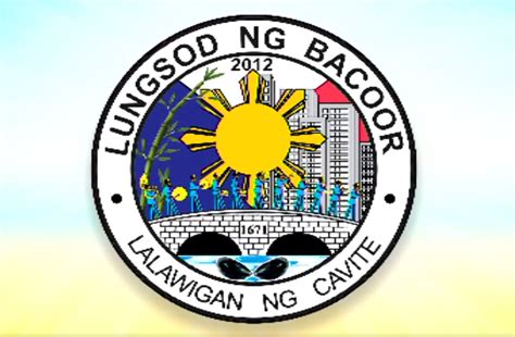 lungsod ng bacoor logo|Bacoor Government Center .